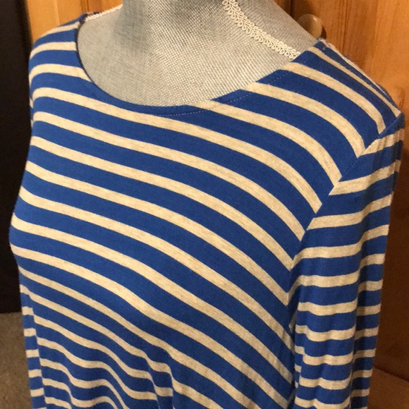 Anthro Puella Darcy Striped Swing Tunic -M - Picture 2 of 5